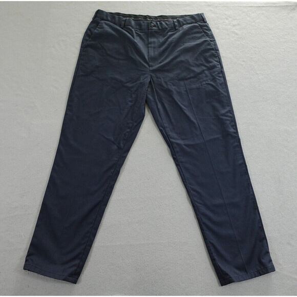 Brooks Brothers Pants‎ Men 38x34 Clark Blue Pleated Wool Formal Slacks - Picture 1 of 11